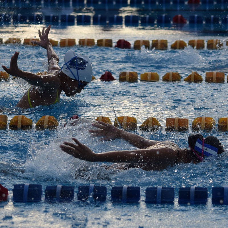 Competencia de natación categoría piscina larga 2023