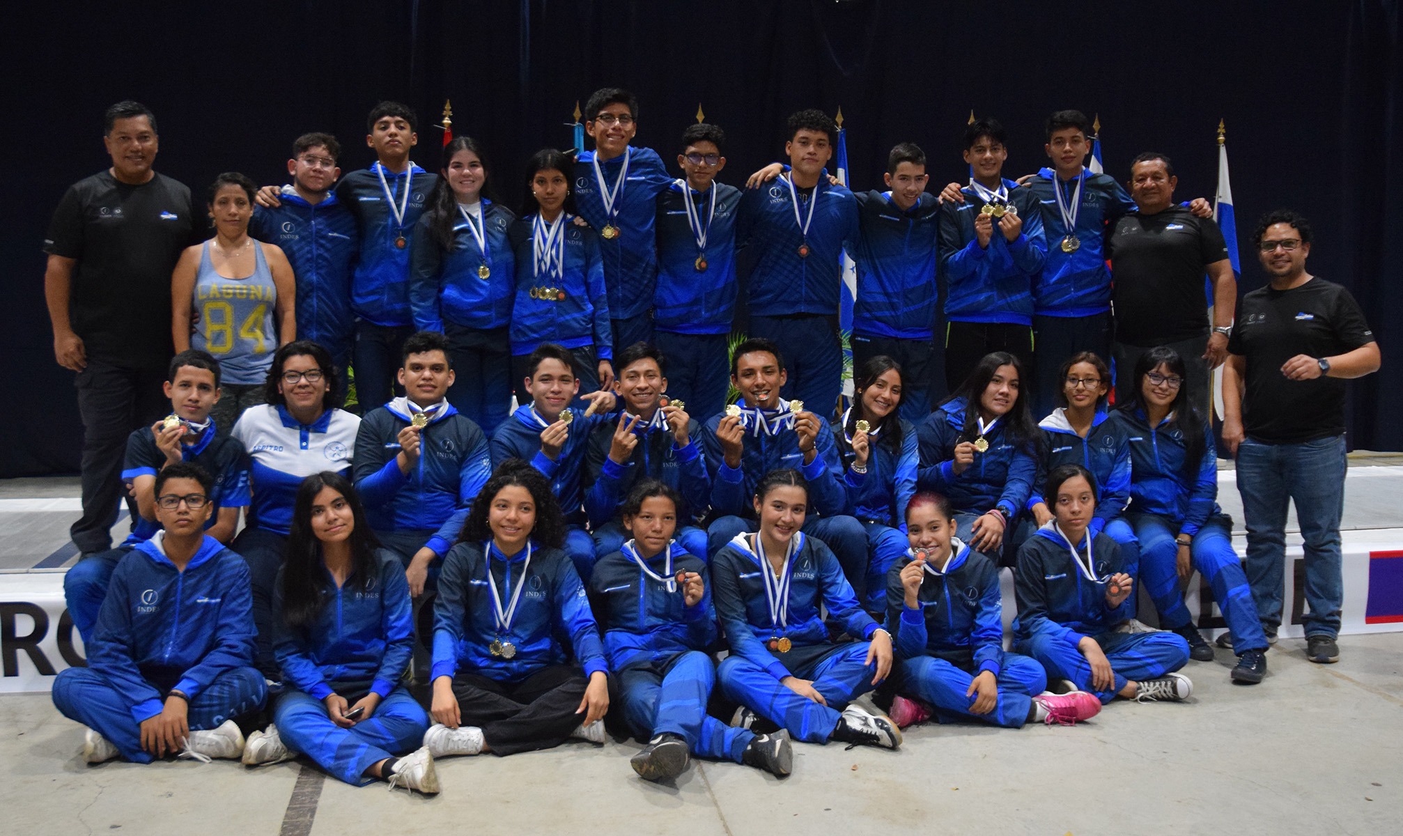 El Salvador se lleva preseas de oro en Campeonato Centroamericano de Esgrima