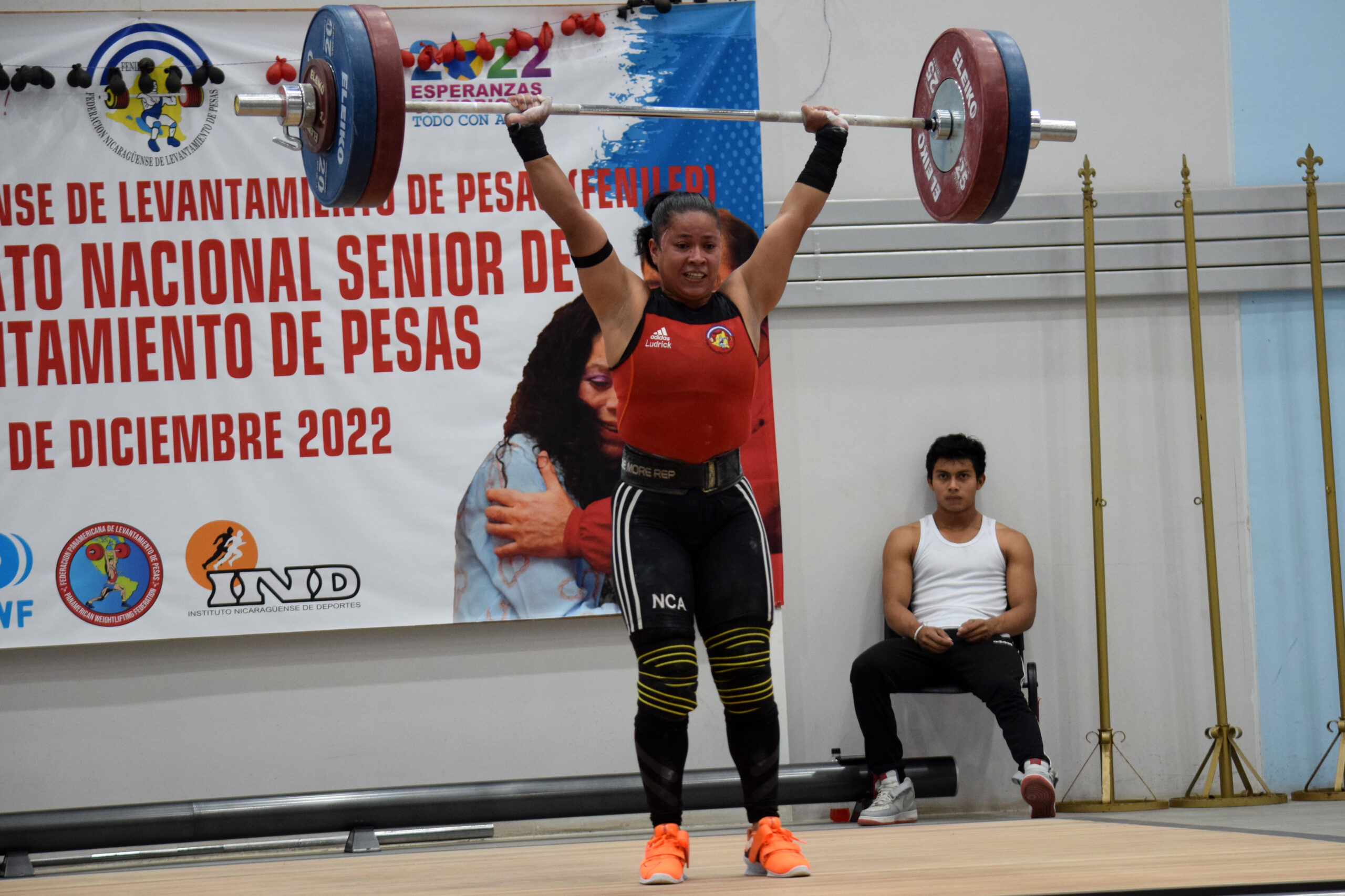 Nicaragua muestra avances en Pesas