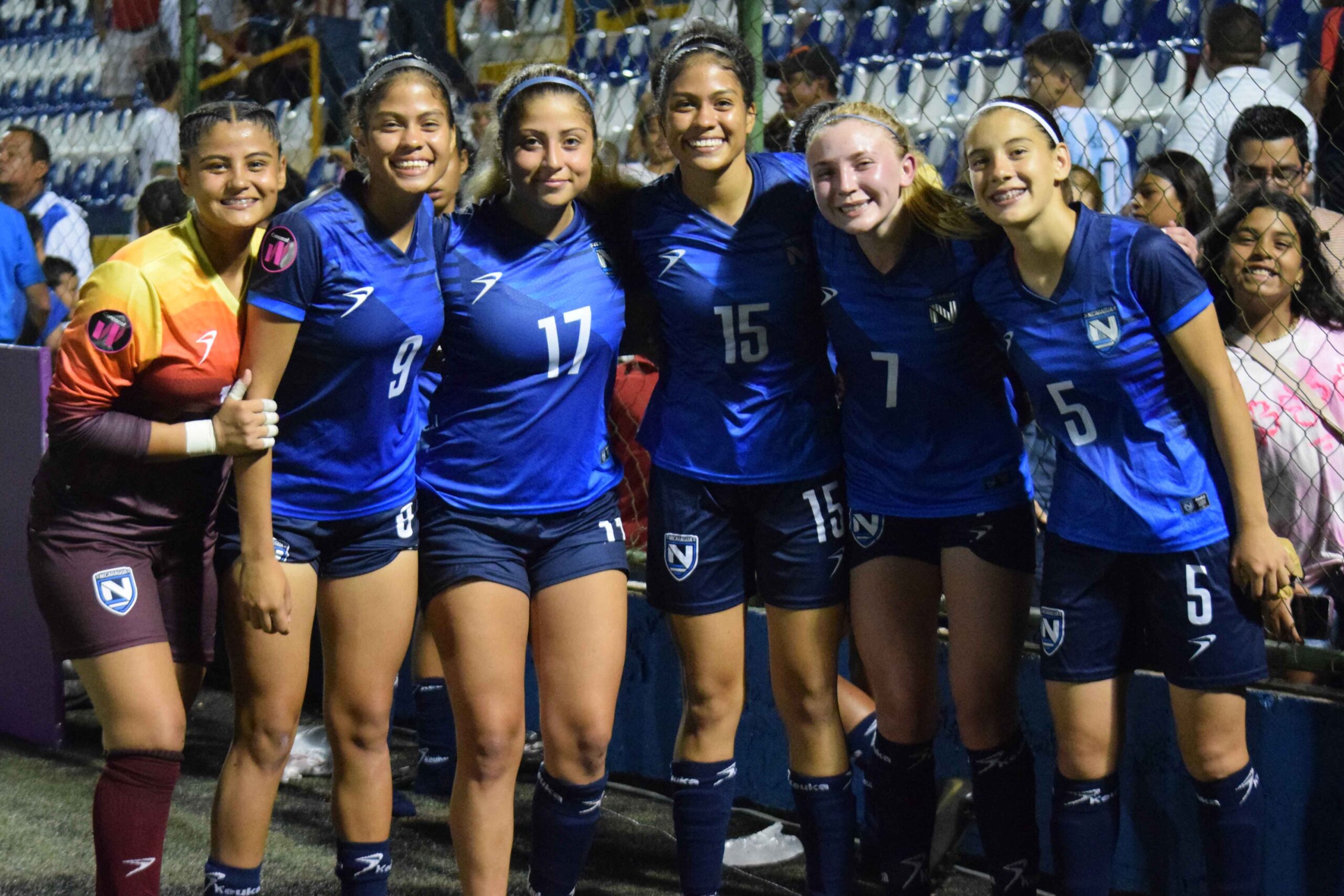 Nicaragua juega contra San Cristóbal