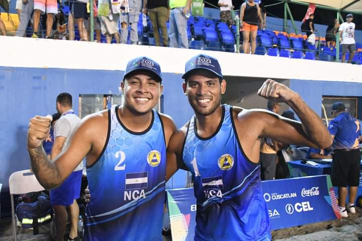 Con precea de plata en volibol playa, Nicaragua avanza a posición12 en medallero