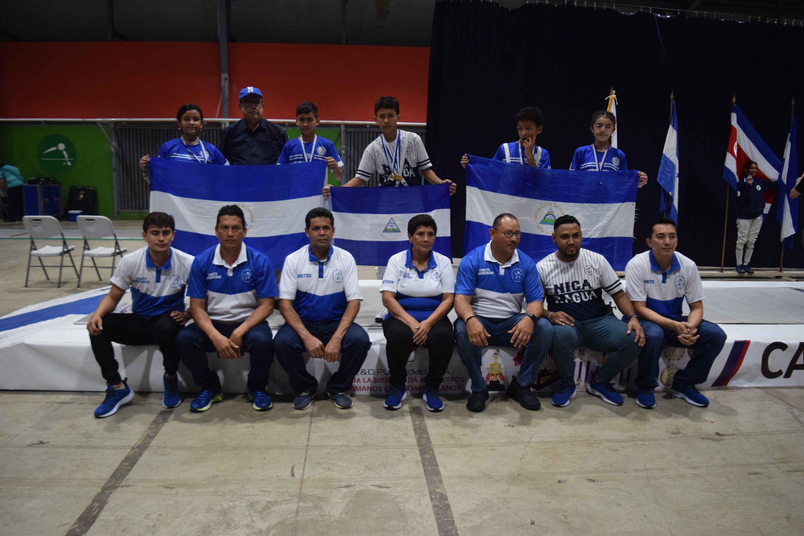 Nicaragua arrasa en medallero de Esgrima