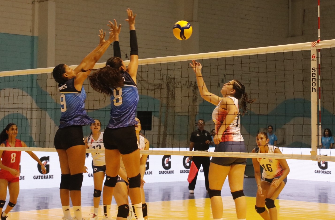 Nicaragua derrota a Costa Rica y va por el oro en la Final Four de Voleibol