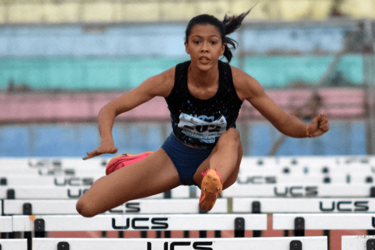 De gimnasta a velocista con valla