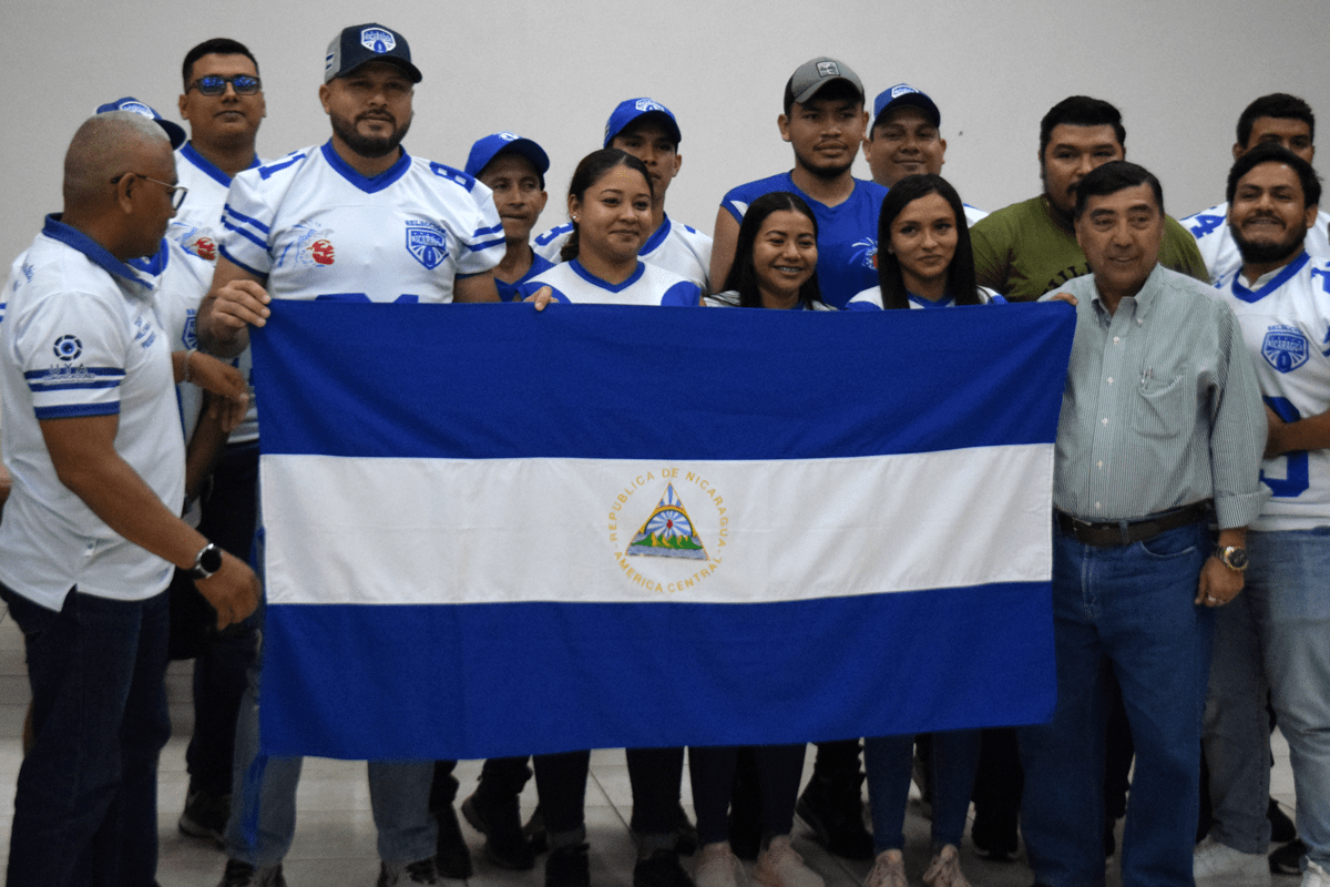 Delegación de Flag fútbol a Honduras