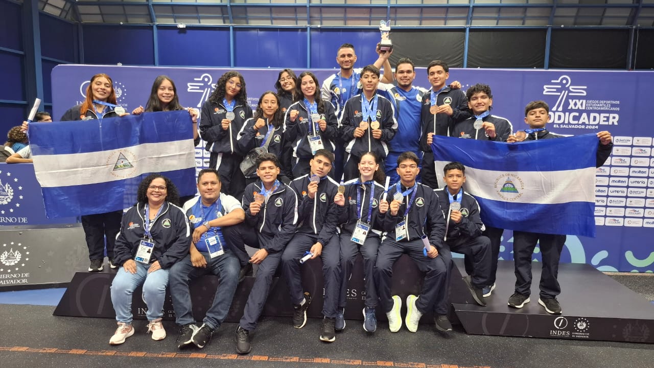 Nicaragua 66 medallas en Codicader