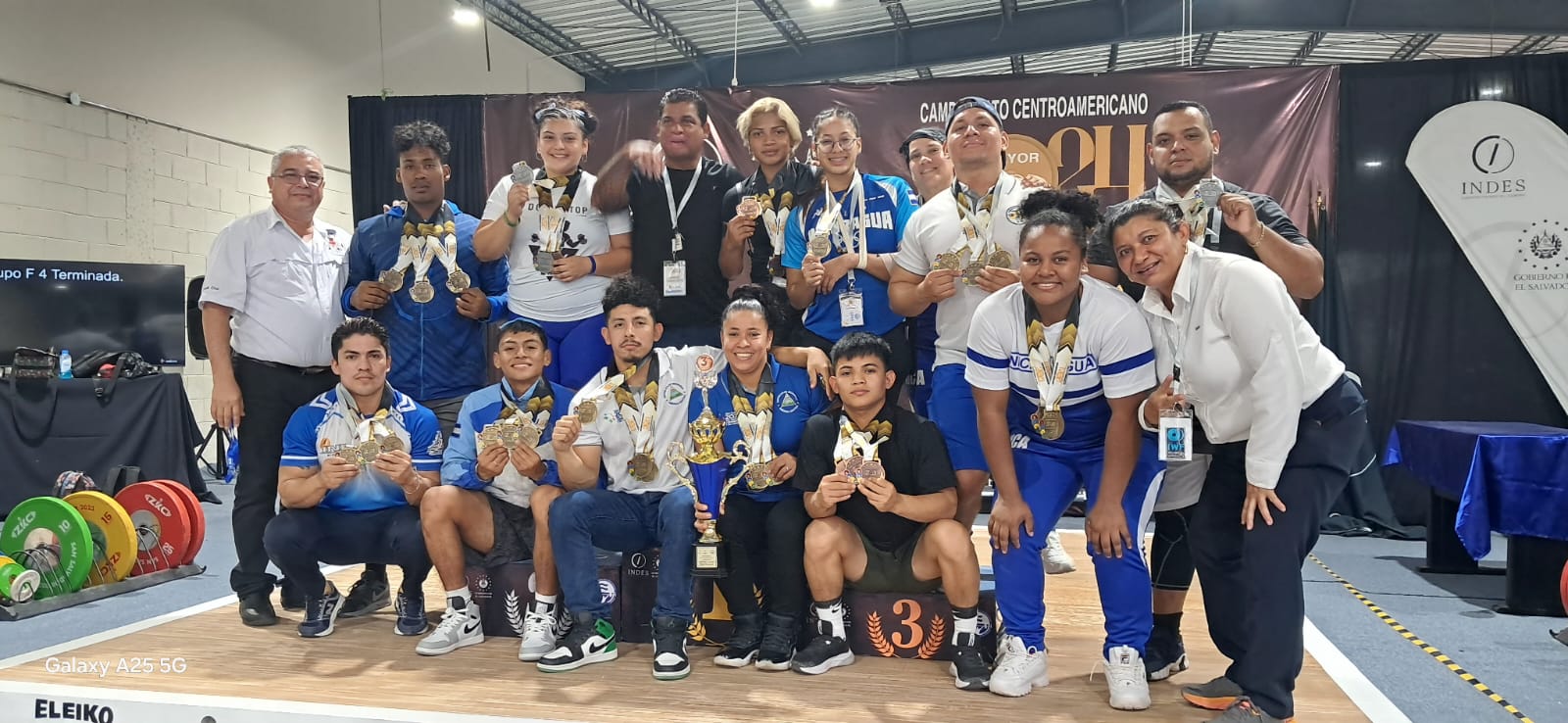 Nicaragua récord en medallas de Oro