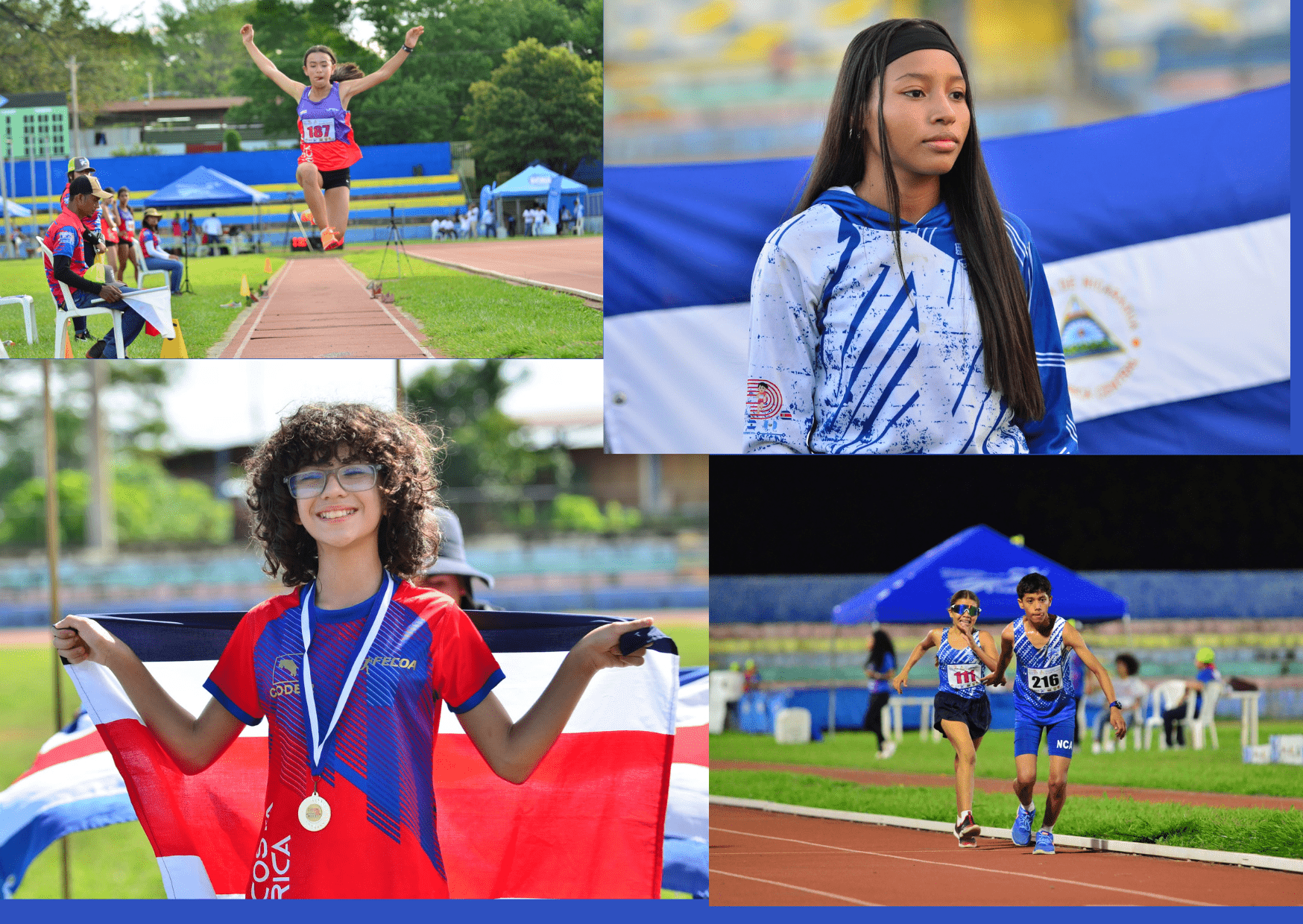 Nicaragua y Costa Rica campeones absolutos