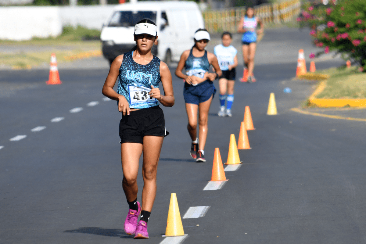 Nicaragua domina la Marcha U15 en Centroamericano de atletismo
