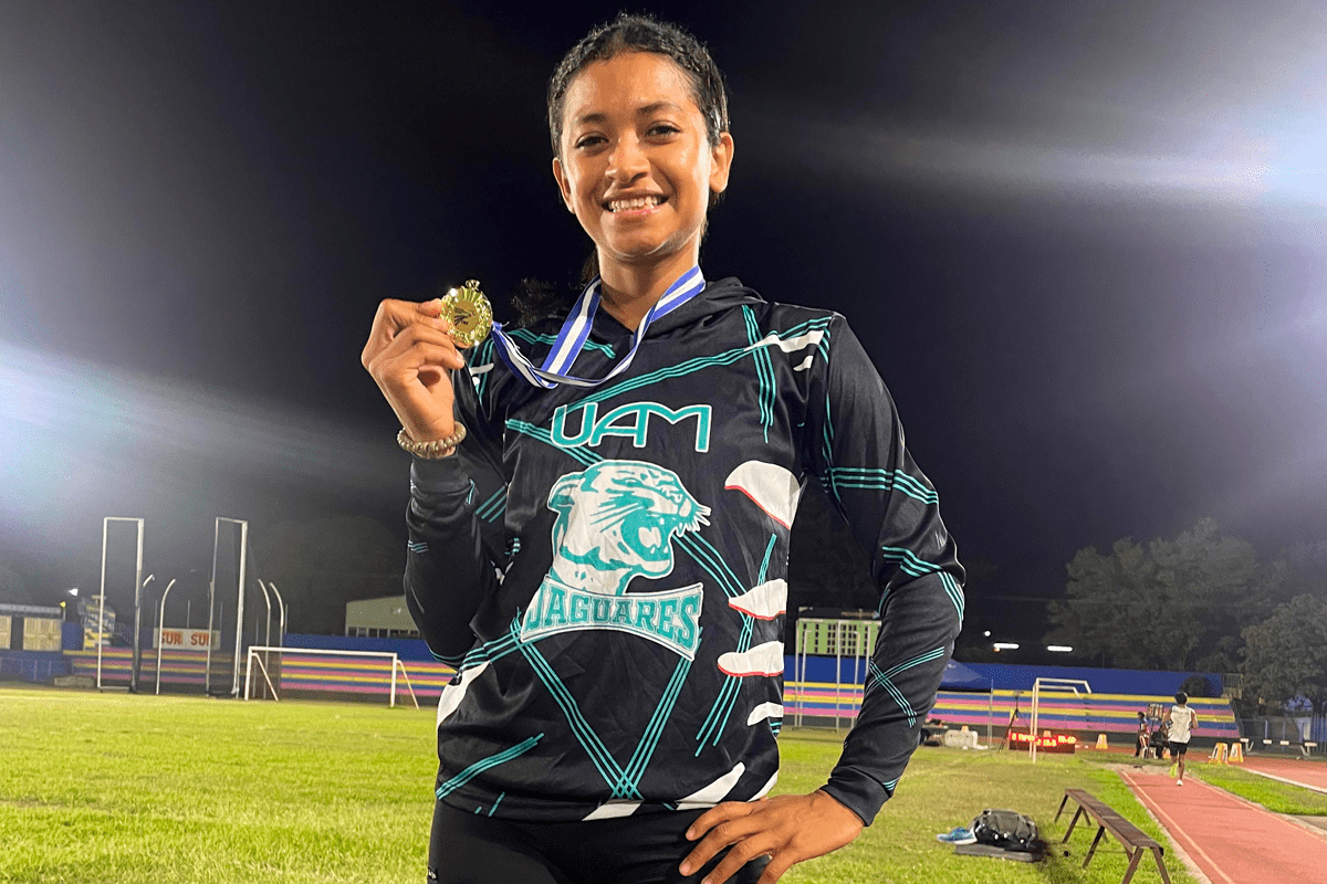 María Alejandra Carmona: la velocista nica que viaja a Tokio