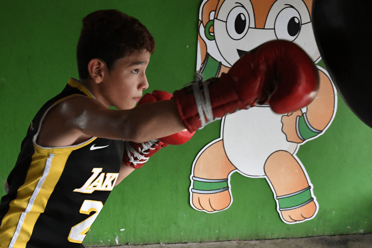 Pequeño campeón con grandes sueños