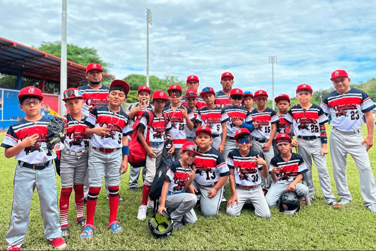 Chinandega barre con Río San Juan en béisbol infantil