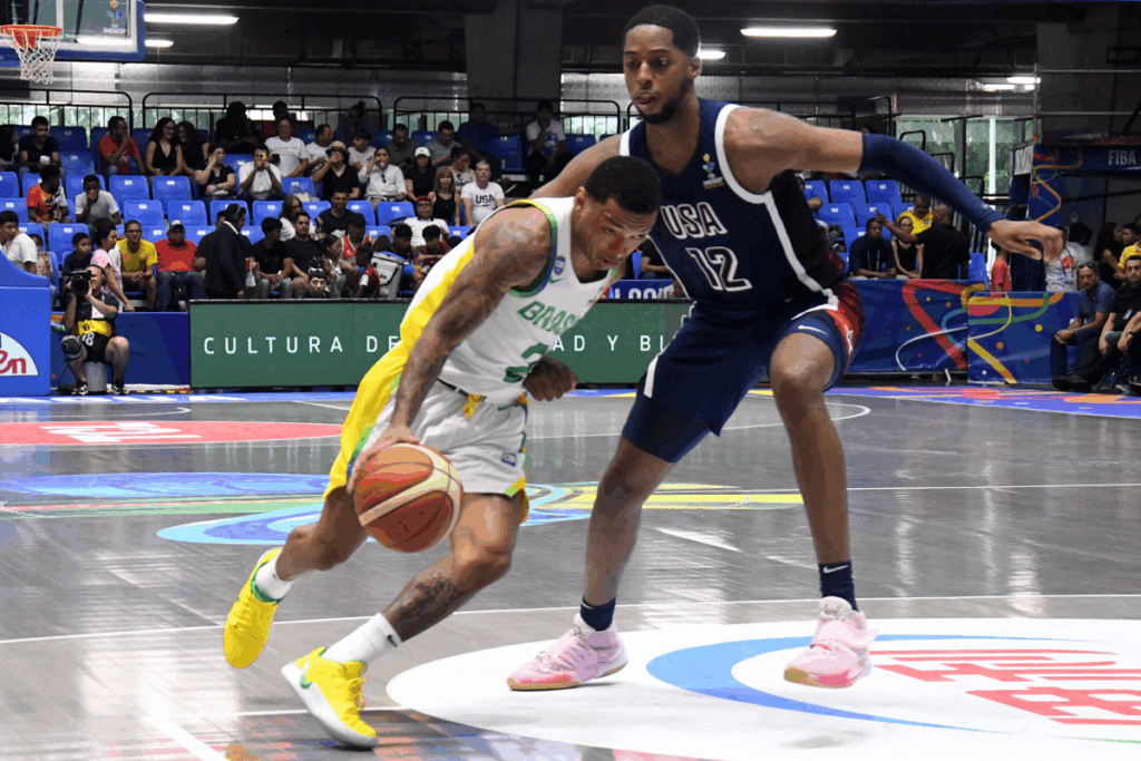 Yago Santos de Brasil fue el jugador más eficiente.