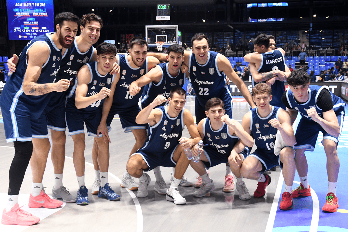 Argentina se convierte en el segundo finalista de AmeriCup 2025