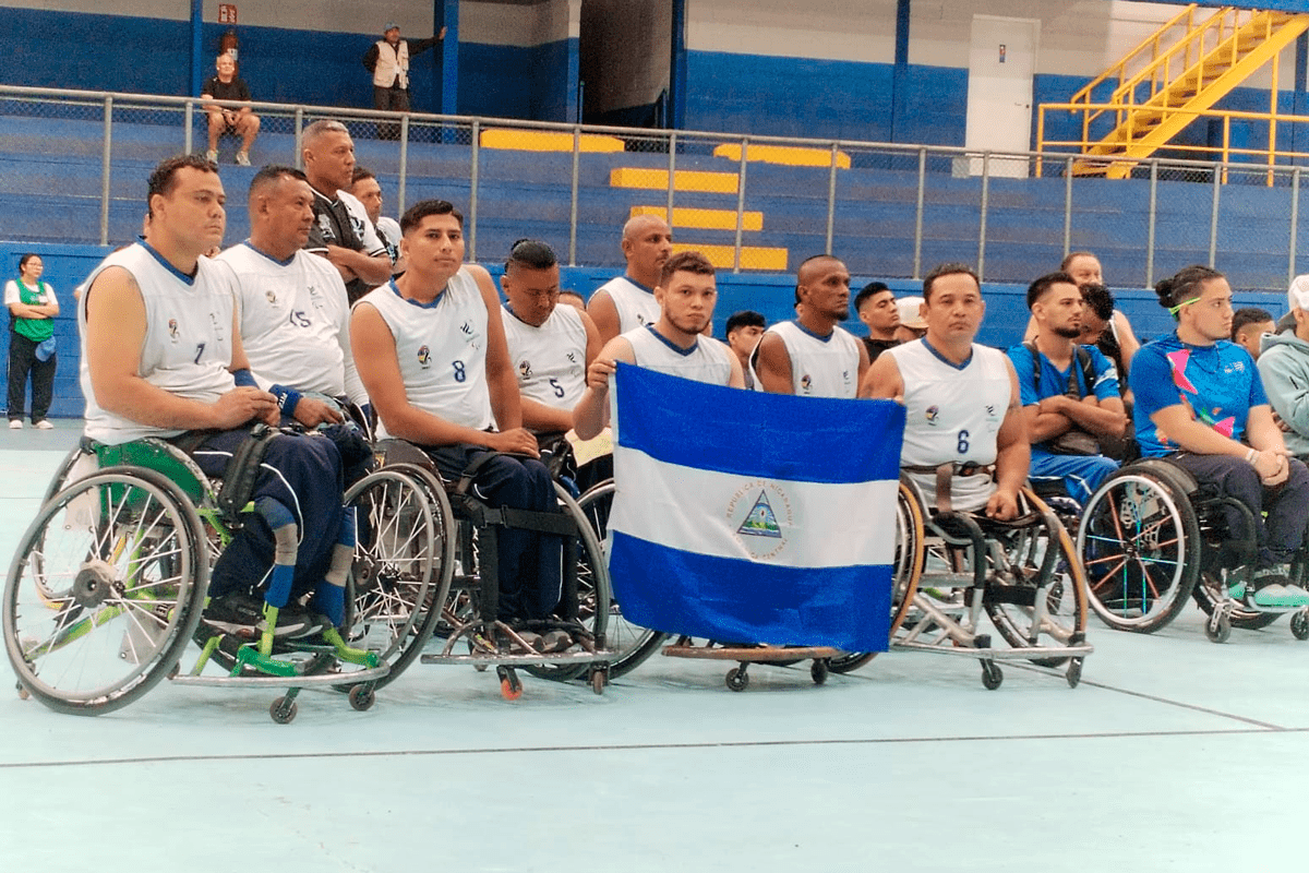 Nicaragua campeona CA de baloncesto en silla de ruedas