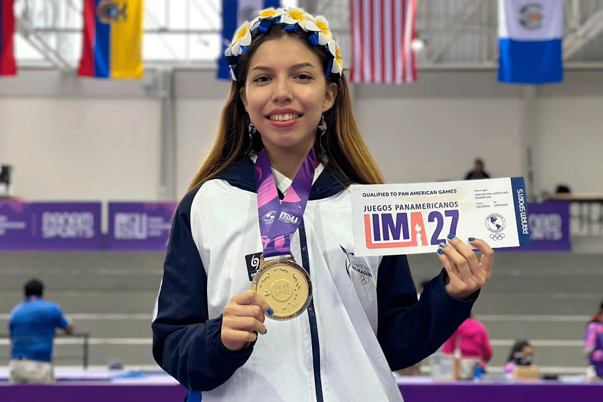 Joysi Tinoco logra pase directo a Juegos Panamericanos