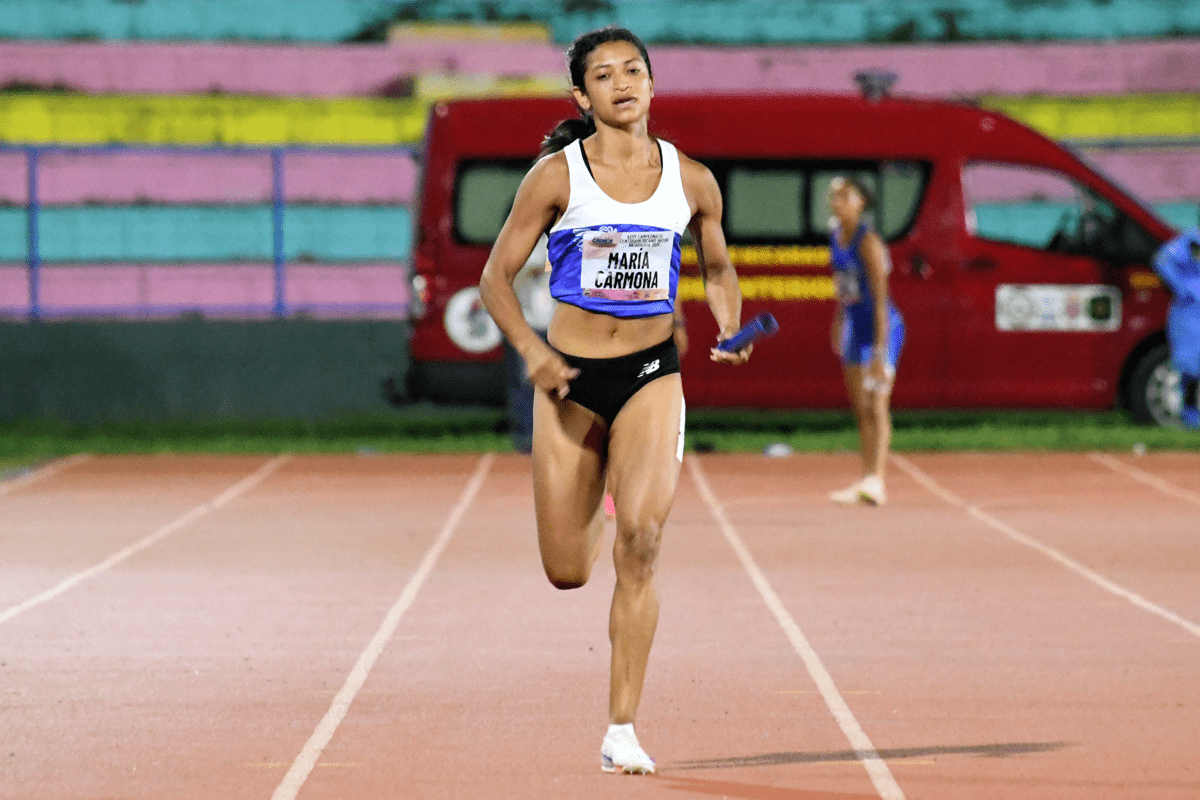 Velocista Carmona gana bronce para Nicaragua en Guatemala 2025