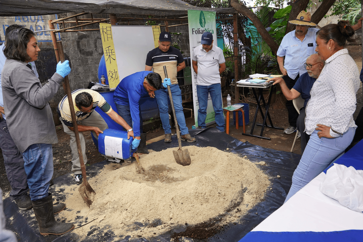 Walmart capacita a productores nicas para cultivar más limpio