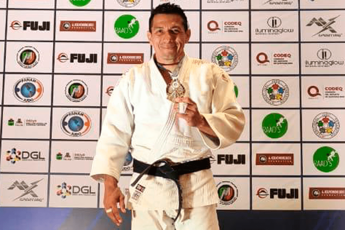 Marlon García vuelve al tatami y conquista plata en Panamericano