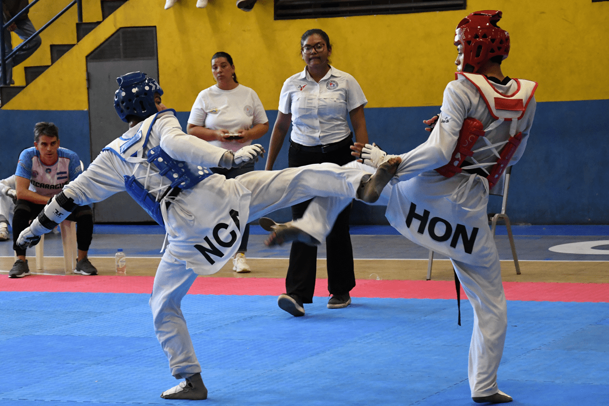 Nicaragua y Honduras fortalecen lazos deportivos en taekwondo