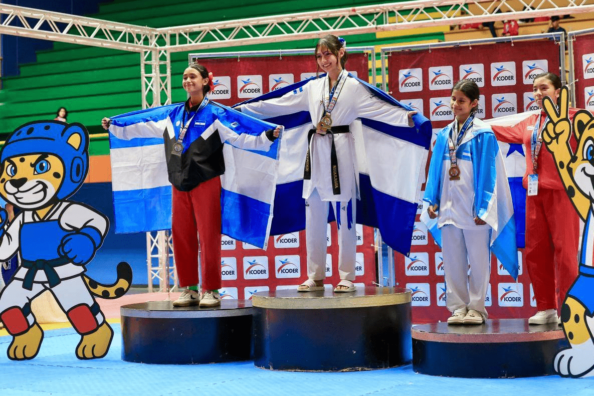 Taekwondo suma dos oros a Nicaragua en Juegos Codicader
