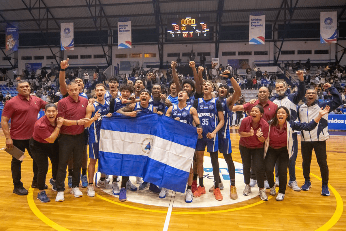 Nicaragua remonta y gana oro en baloncesto 5×5