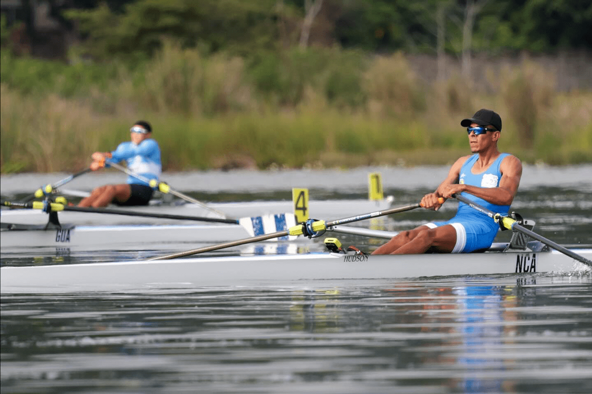 Félix Potoy da la primera medalla a Nicaragua en remo
