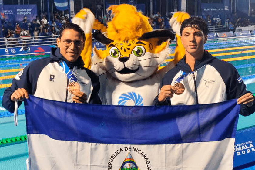Natación suma dos medalla de bronce en Guatemala