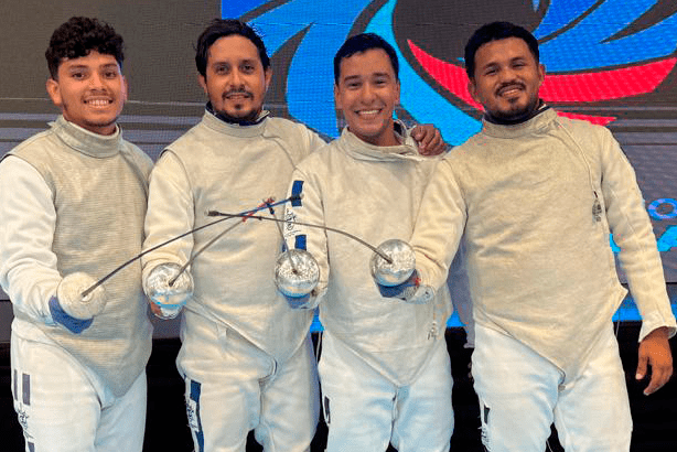 Nicaragua suma bronce en Esgrima en Guatemala 2025