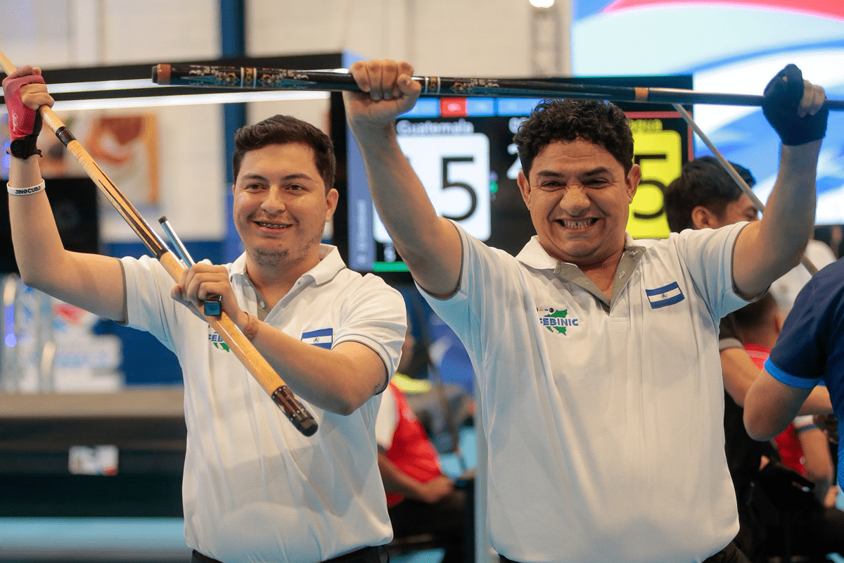 Nicaragua conquista 4 oros en billar en Juegos Centroamericanos 2025