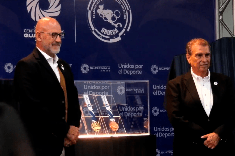 Guatemala devela medallas para campeones de Juegos Centroamericanos
