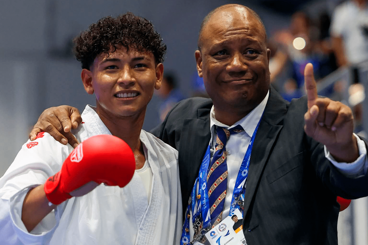 El karateca Kevin Cruz gana Oro en el tatami para Nicaragua