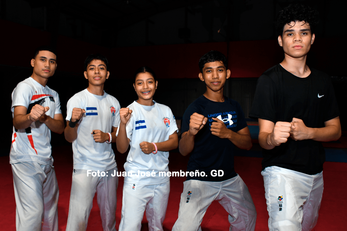 Karate Do nicaragüense con sueño dorado rumbo a Colombia
