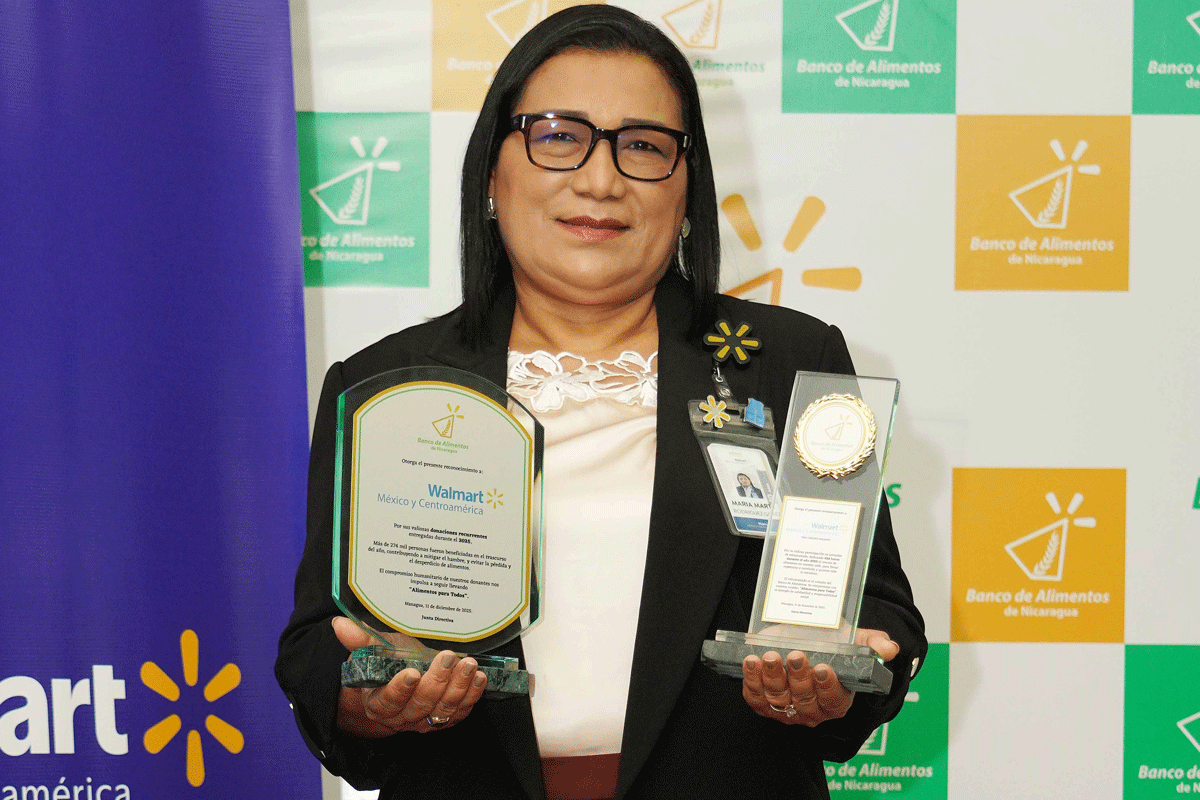 Altruismo define doble reconocimiento a Walmart Nicaragua