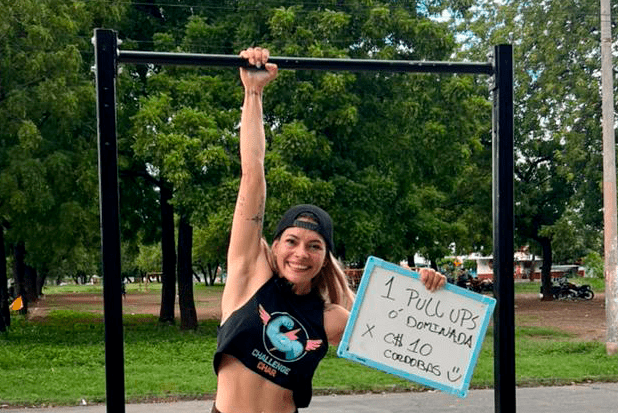 Charlot Toledo lleva el fitness a las calles de Managua