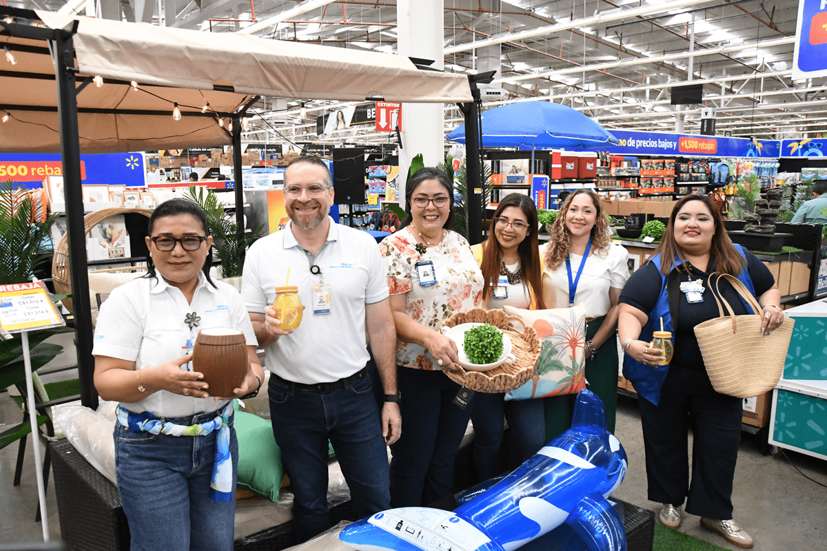 El sol calienta y los precios bajan en Walmart