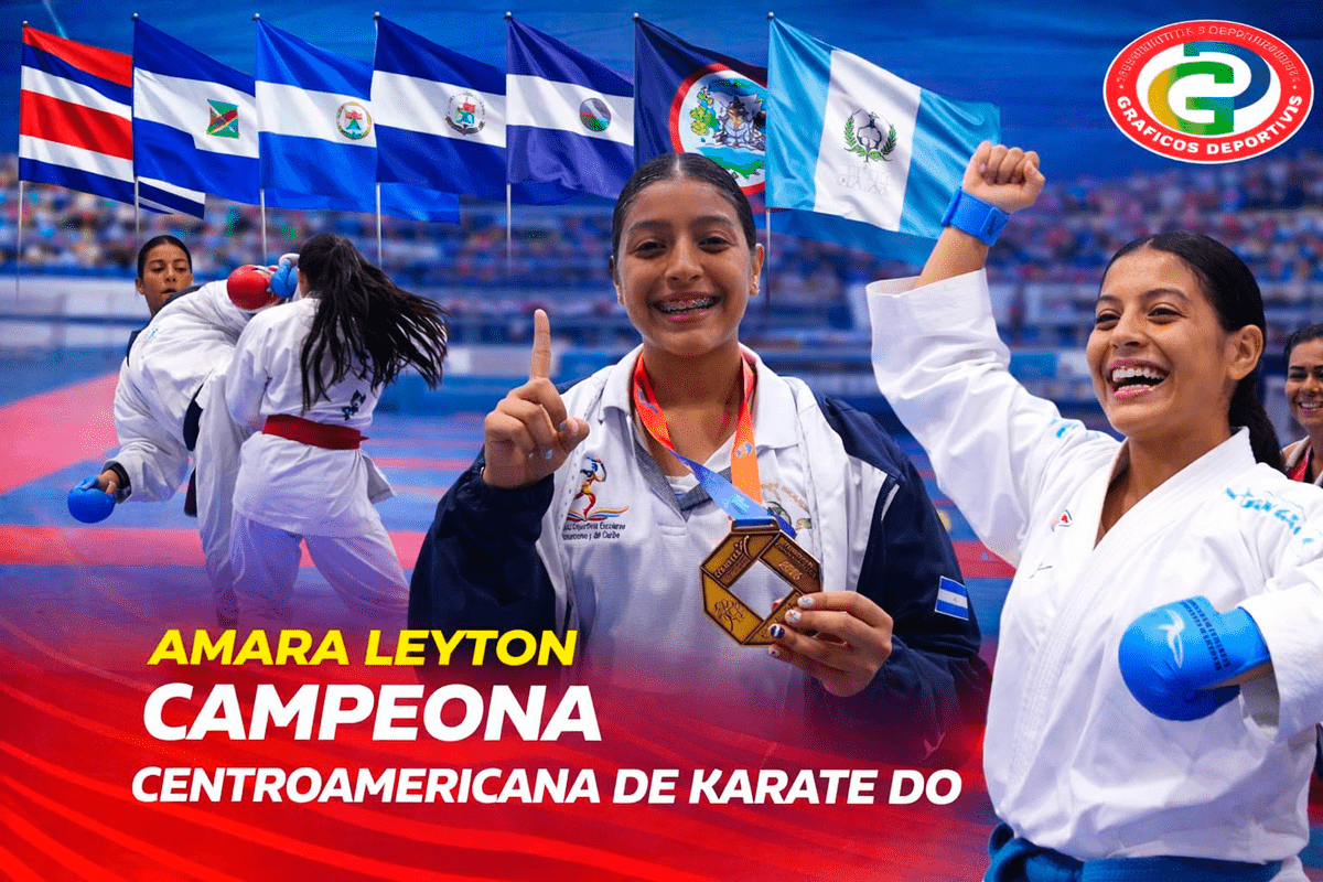 Nicaragua lidera Centroamérica en Karate Do