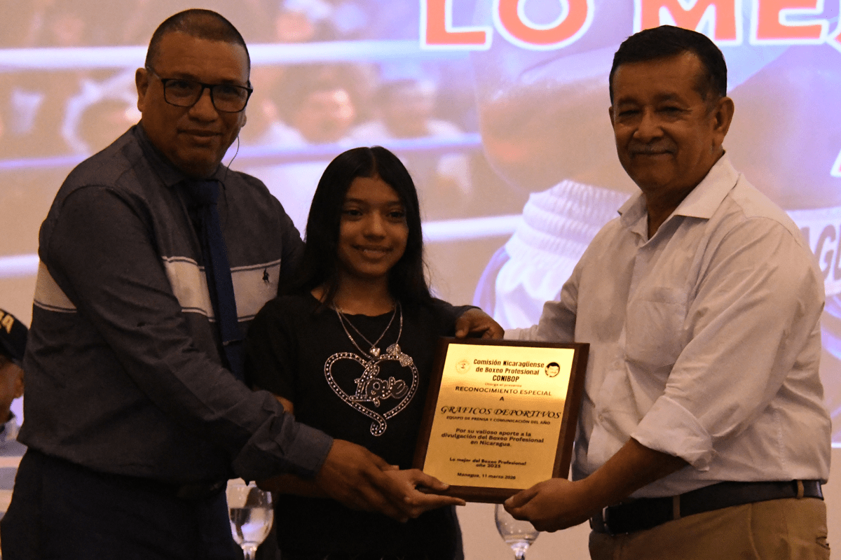 Gráficos Deportivos conquista su tercer reconocimiento en el boxeo nicaragüense