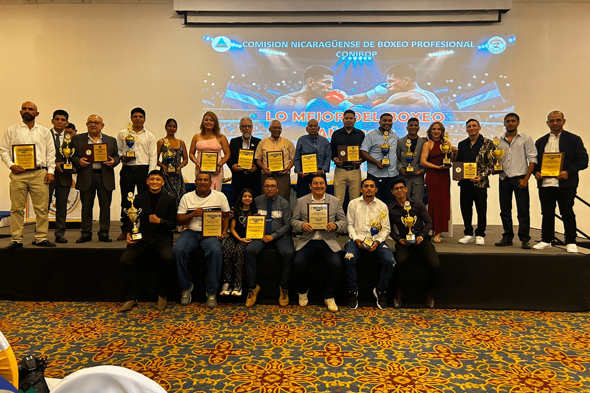 Gala del boxeo premia a los mejores del 2025