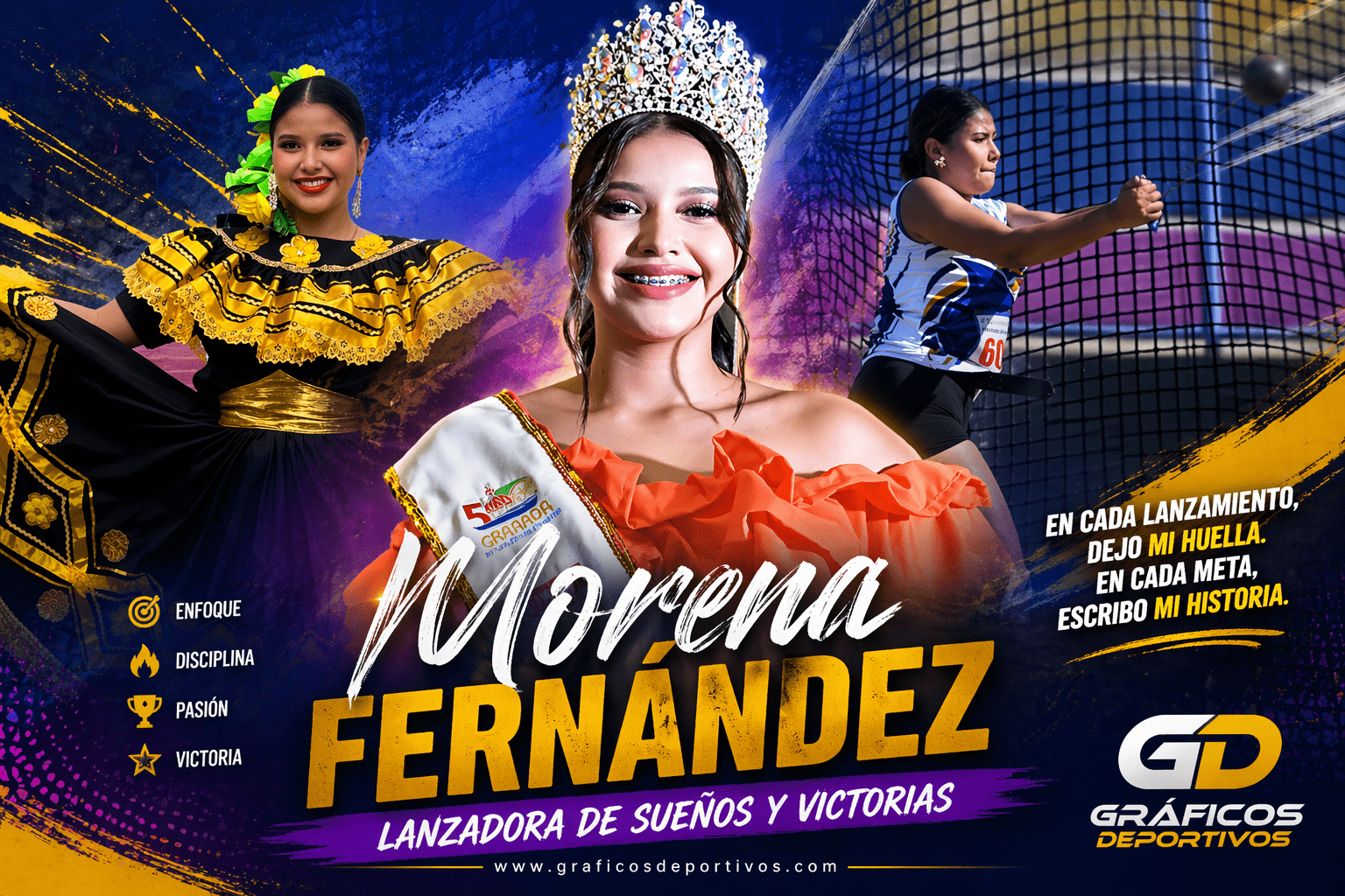 Morena Fernández, la promesa que hace historia en el martillo