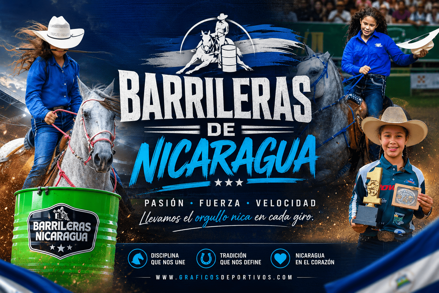 Barrileras galopan con fuerza en Nicaragua
