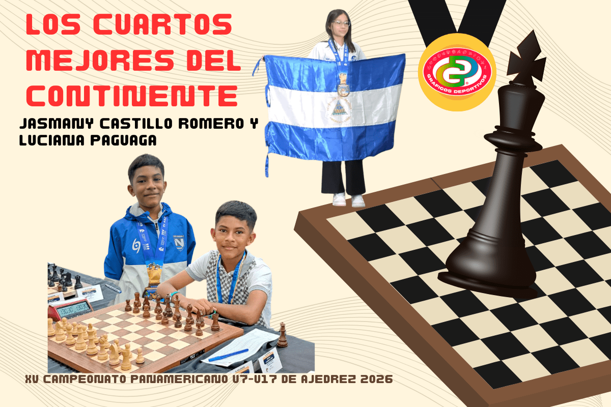 Jasmany y Luciana cuartos mejores del continente en ajedrez