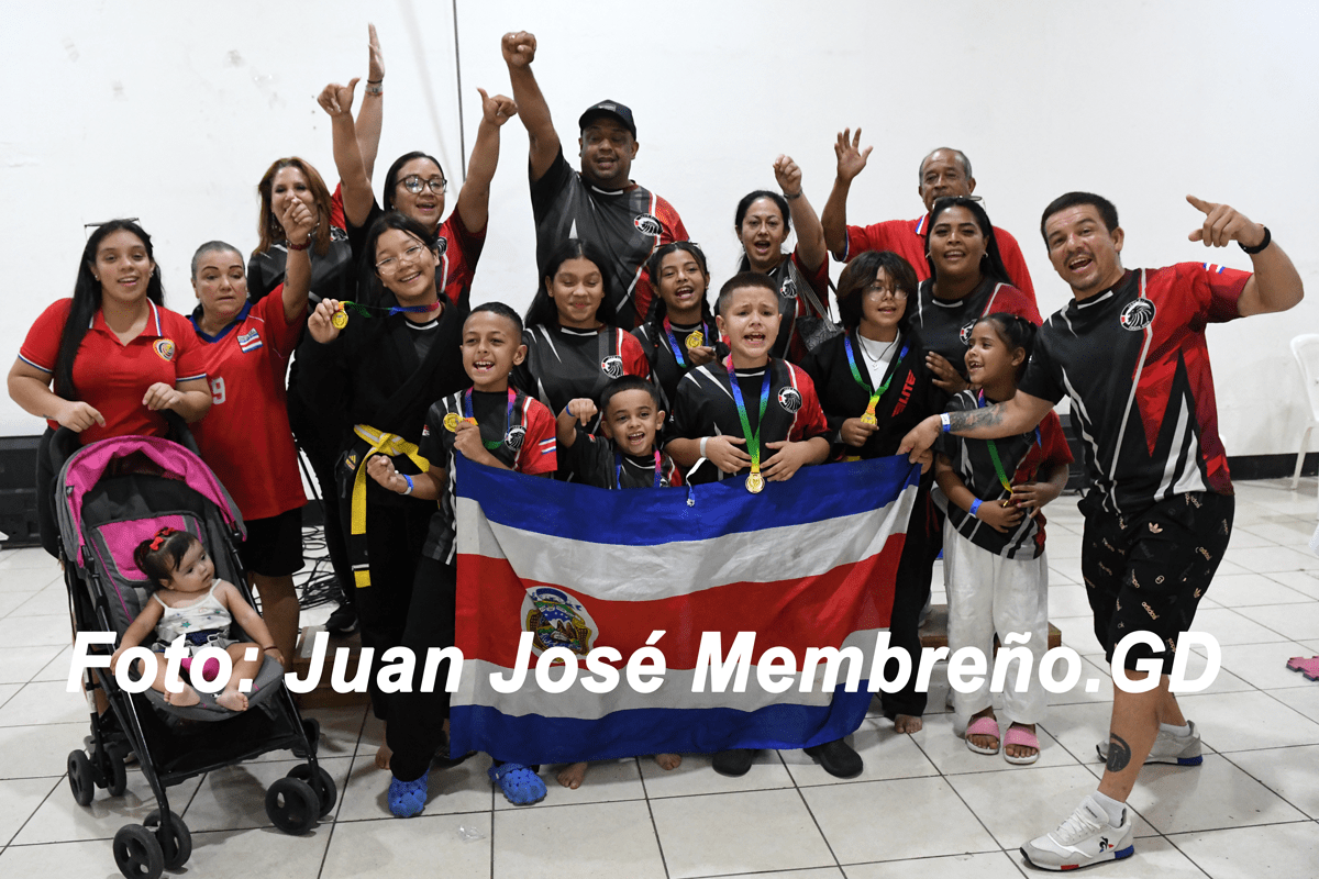 Leão BJJ Costa Rica conquista seis medallas de oro