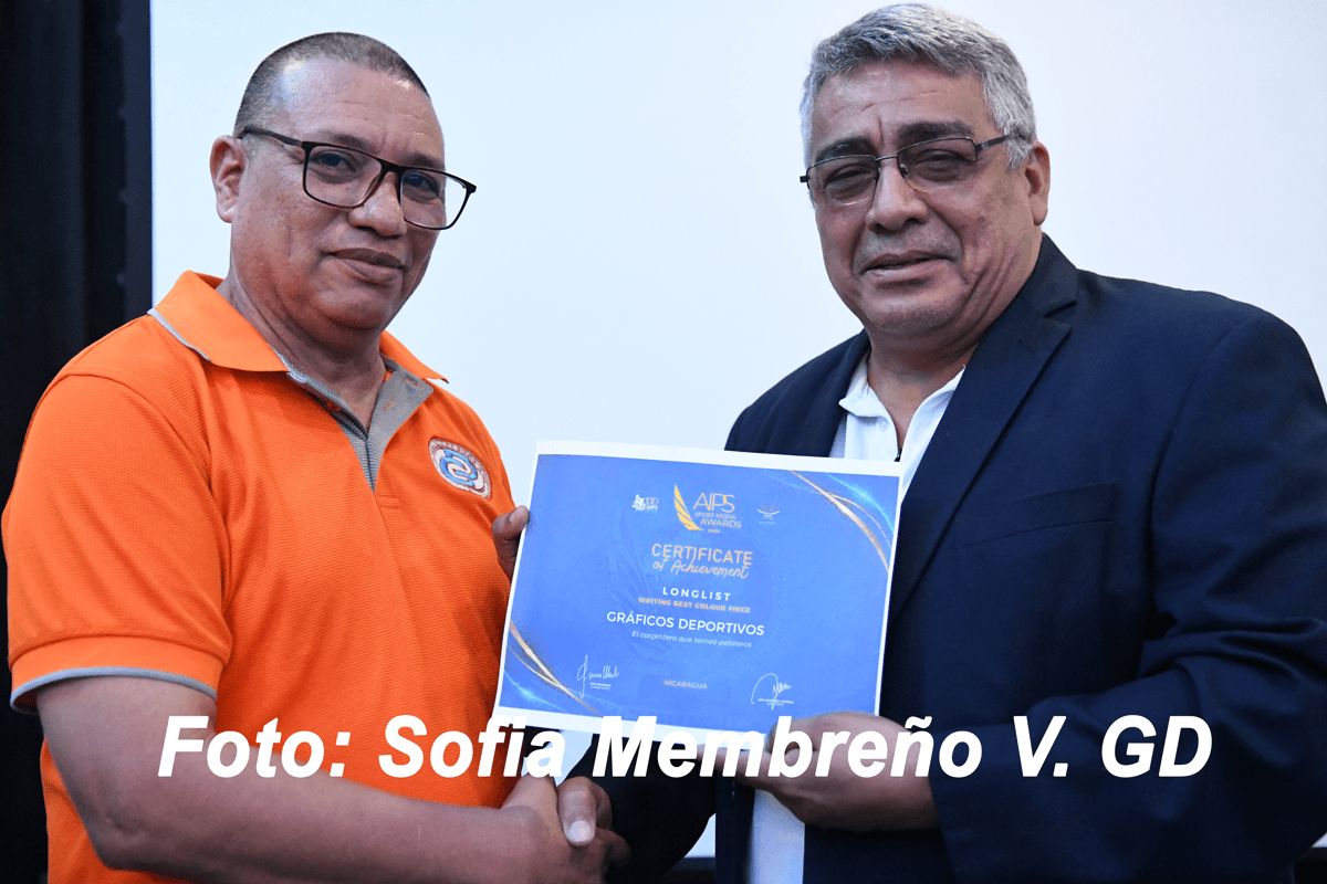 Gráficos Deportivos recibe reconocimiento internacional de la AIPS