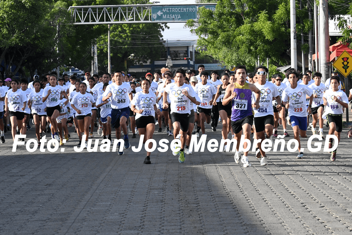 Olimpismo reunió a 190 corredores en Managua