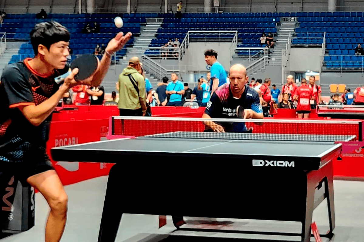 Costarricense Allan Calvo entre las 16 mejores parejas del mundo en Tenis de Mesa