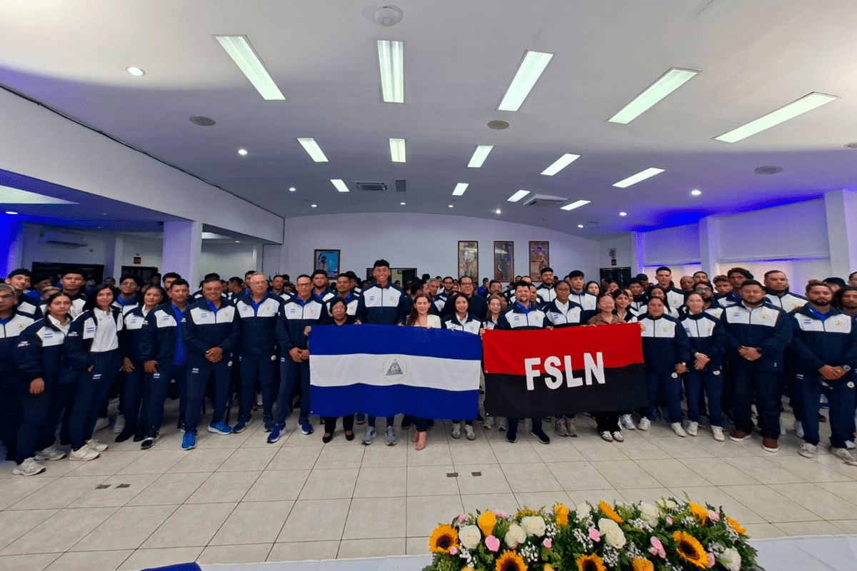 Nicaragua juramenta a 148 atletas rumbo a Santo Domingo 2026