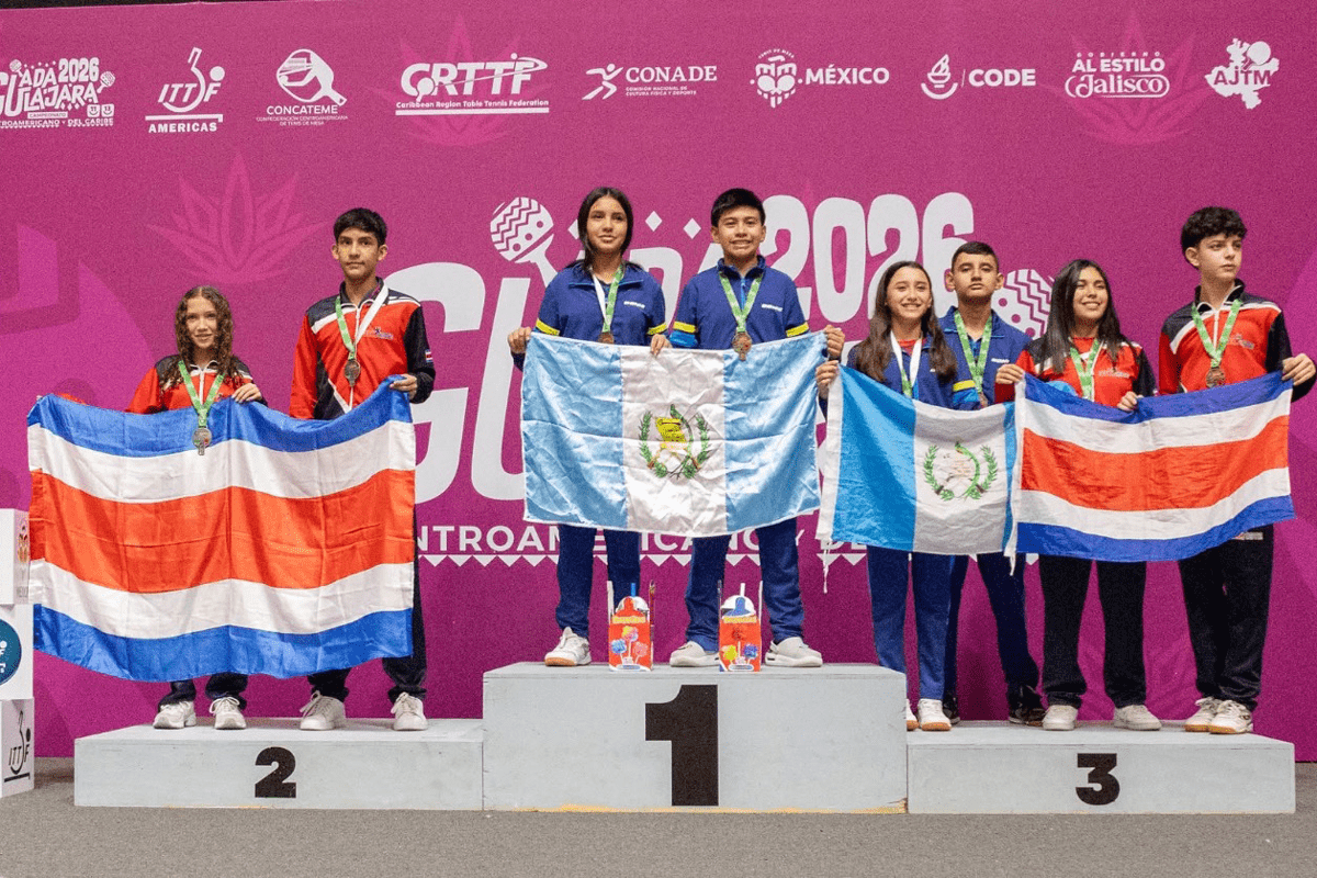 Costa Rica suma seis medallas en Tenis de Mesa