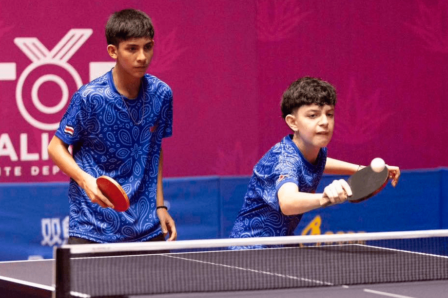 Costa Rica en el podio regional del tenis de mesa