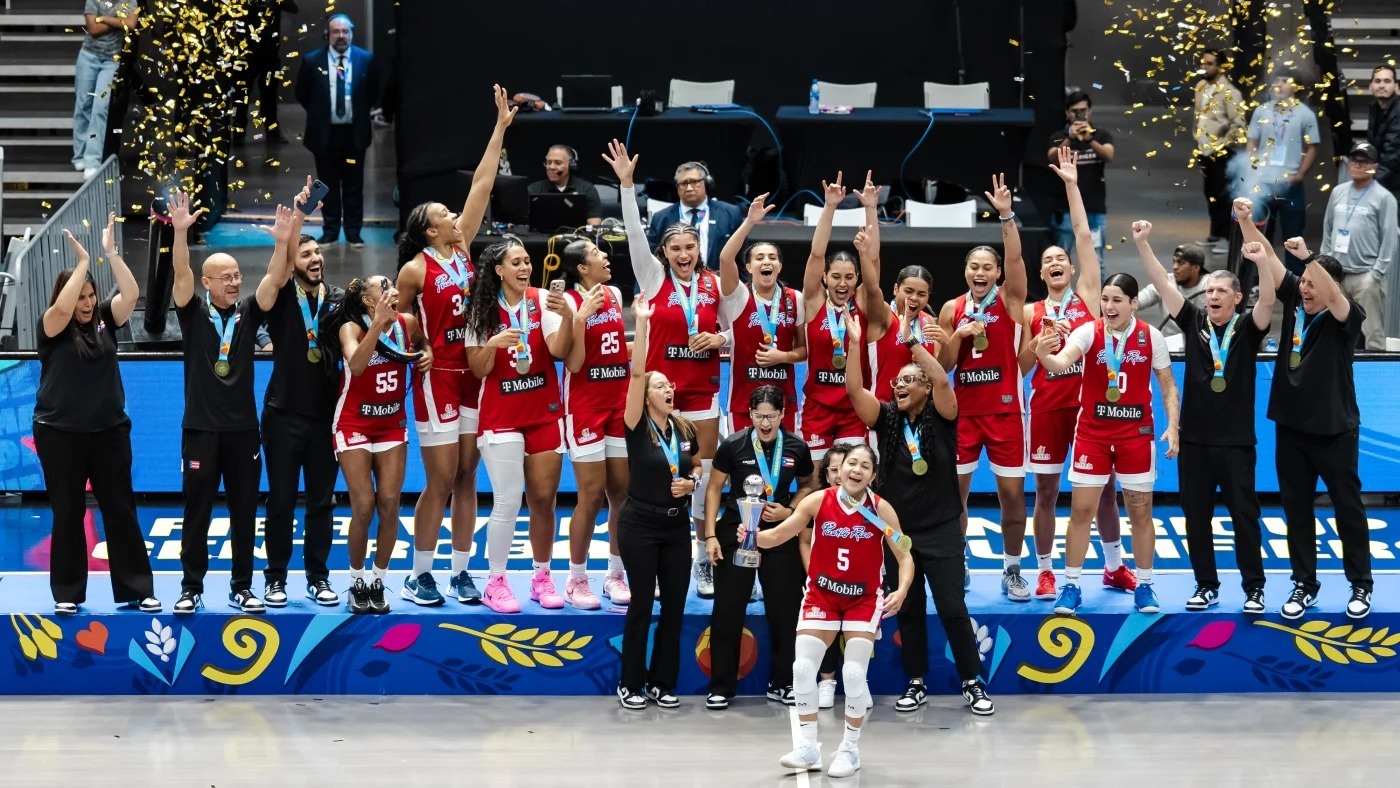Puerto Rico conquista invicto el Centrobasket Femenino 2026